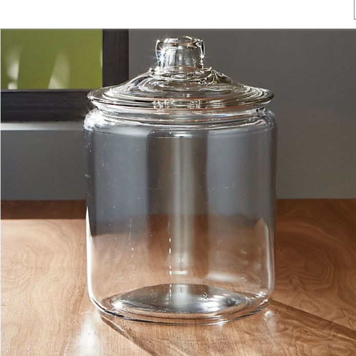 Heritage Hill Glass Jars with Lids — view 1